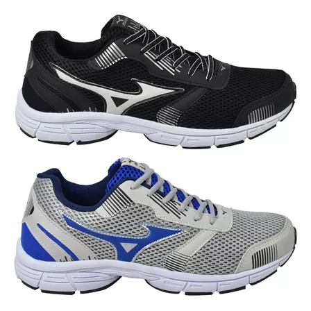 Combo 2 Pares Tenis Masculino Mizuno Academia Caminhada