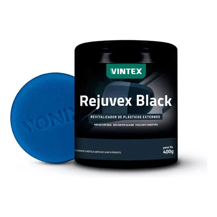 Rejuvex Black Revitaliza Plásticos Externos + Aplicador