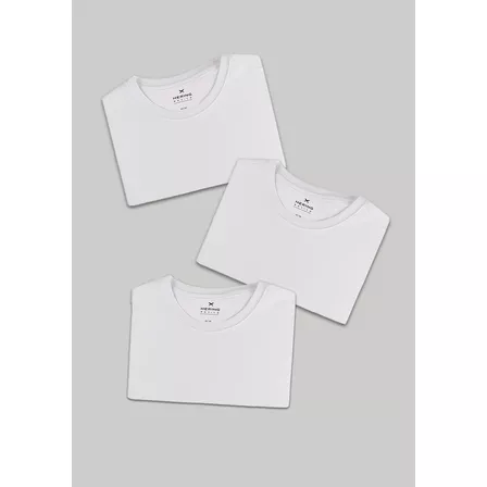 Kit Com 3 Camisetas Masculinas Básicas Hering