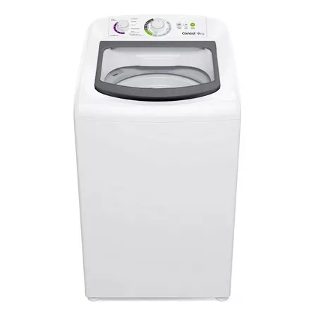 Máquina De Lavar 9kg Econômica Cwb09bb Branca Consul Cor Branco 110V