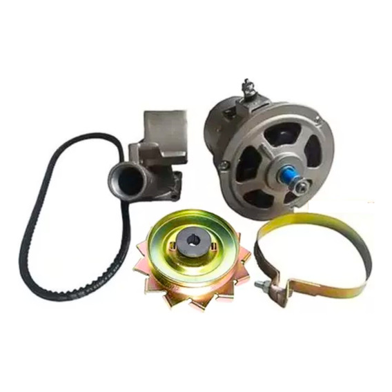 Kit Alternador Kombi Fusca Brasilia 55 Amp Euro Modelo Bosch