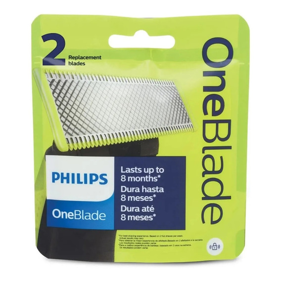 Repuesto De Cuchilla Oneblade Philips / One Blade X 2 Qp220