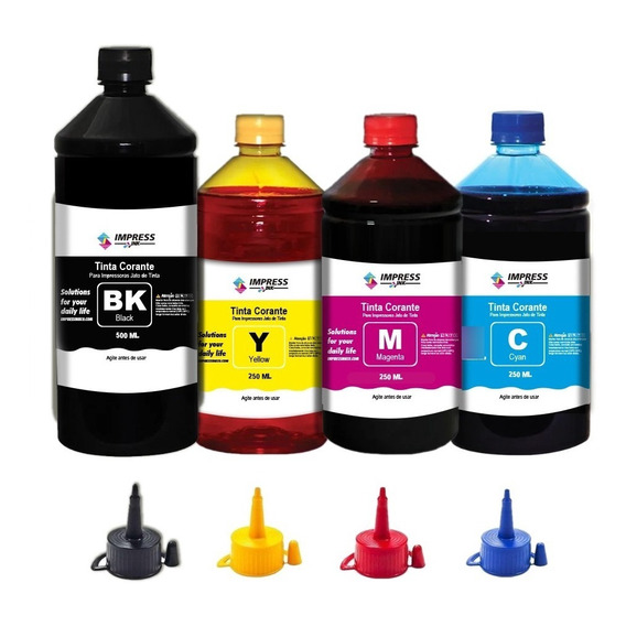 Refil 1250ml Tinta Compatível Canon G3110 G4100 G3100 G2100