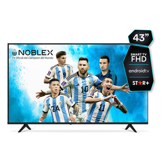 Smart Tv Noblex Dk43x7100pi Led Full Hd 43 pulgadas Android Tv