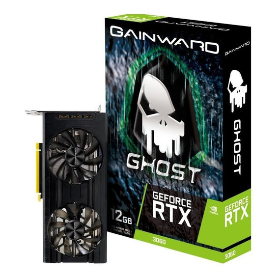 Placa de vídeo Nvidia Gainward  Ghost GeForce RTX 30 Series RTX 3060 NE63060T19K9-190AU OC Edition 12GB