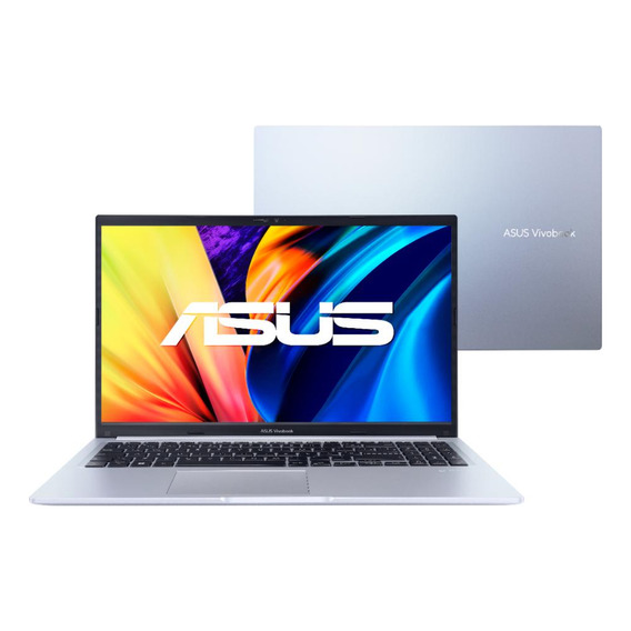 Notebook ASUS Vivobook Intel Core i5 8GB 256GB SSD KeepOS 15,6" FHD Icelight Silver - X1502ZA-EJ1761