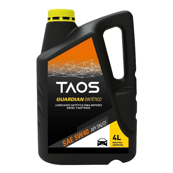 Aceite Taos Guardian Sintetico 5w-40 4 Lt