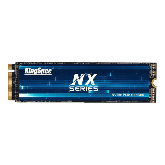 Ssd/hd Kingspec 256gb M.2 Nvme/pcie 2280 Nx-256 - Cor Preto