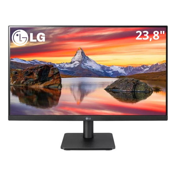 Monitor 23.8 Full Hd Ips Amd Freesync 24mp400 Preto LG 110V/220V