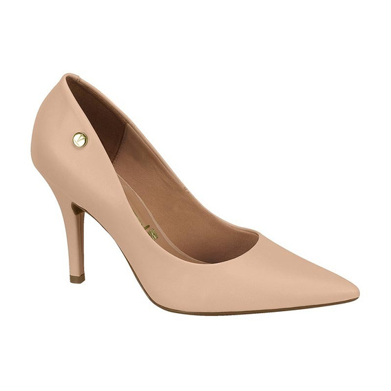 Sapato Scarpin Feminino Salto Fino Nude Vizzano