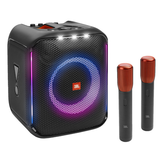 Caixa De Som Partybox Encore Com Microfone Jbl - Preta