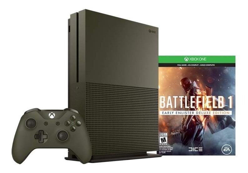 Microsoft Xbox One S Battlefield 1 Special Edition Bundle