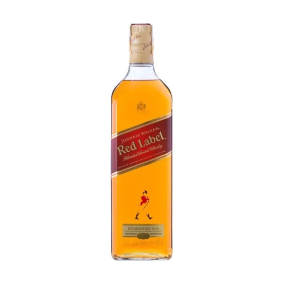 Johnnie Walker Whisky Red Label Blended Scotch 1L