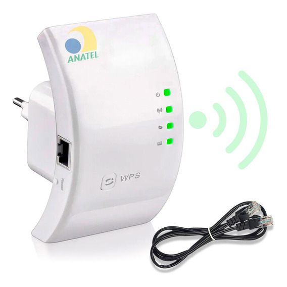 Repetidor Wifi Sinal Wireless Amplificador Extensor Potente