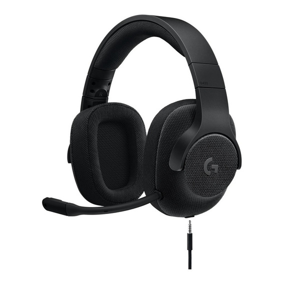 Auriculares gamer Logitech G Series  G433 black