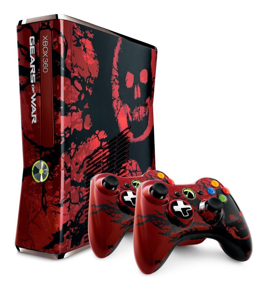 Microsoft Xbox 360 Slim Gears of War 3 Limited Collector's Edition