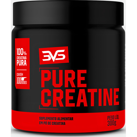 Creatina Monohidratada 300g - 100% Pura Com Laudo - 3VS Nutrition