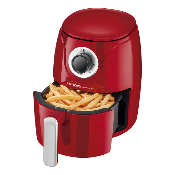 Fritadeira Air Fryer Lenoxx Easy Fryer Vermelha Pfr905 127v Cor Vermelho