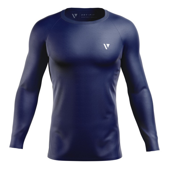 Camisa Térmica Voker Segunda Pele Proteção Solar Uv Dry Fit