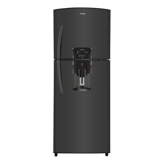 Refrigerador con freezer Mabe Diseño  RME360FZMRP0 color negro con capacidad de 360L 127V