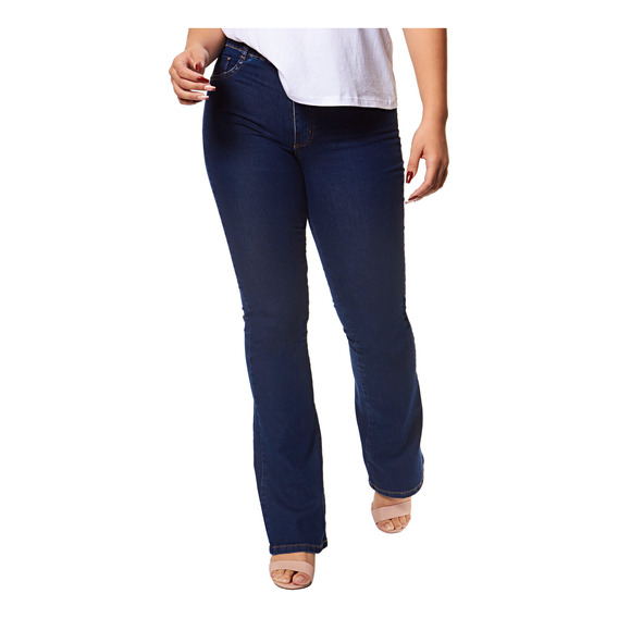 Calça Jeans Feminina Boot Cut Sawary 