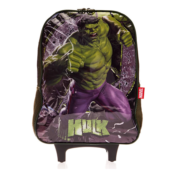 Mochila Infantil De Rodinhas Hulk Luxcel