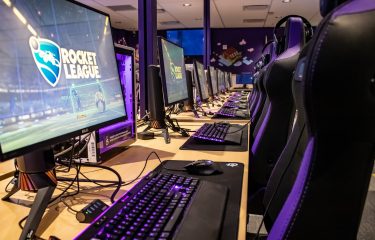 Row Of PCs From HUB Esports Arena