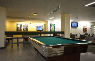 Pool Table Area In HUB Games