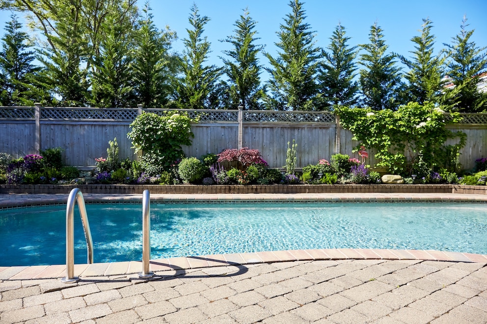 PHOTO: Stock photo of a backyard pool.