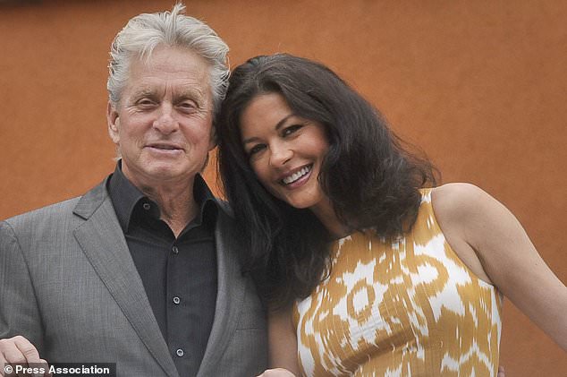 Michael Douglas and Catherine Zeta-Jones (Ben Birchall/PA)