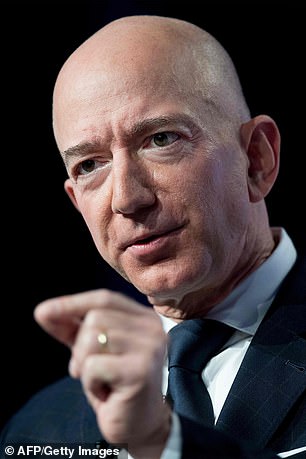 Meanwhile, Amazon CEO Jeff Bezos remains the world's richest person with $131billion