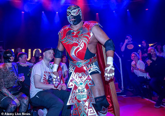 Silver King collapsed at the Roundhouse before other wrestlers surrounded him and started to perform CPR