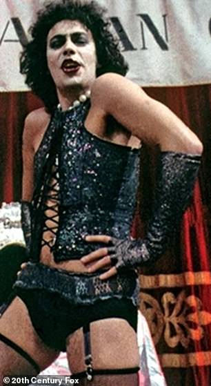 Drag race: Paddy put on a great show as Frank N Furter from The Rocky Horror Picture Show