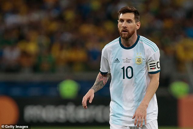 Lionel Messi is the only player in our XI to still be playing international football