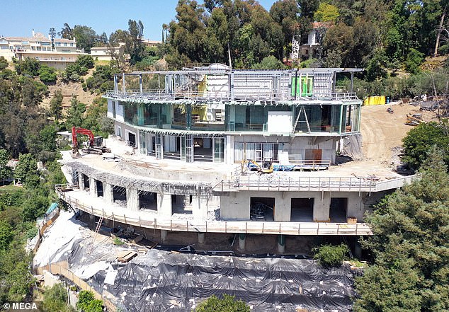 Judge Craig Karlan ruled the 30,000-square foot was 'clear and present danger' to nearby homes in its exclusive Bel Air neighborhoo.  Judge Karlan appointed receiver Douglas Wilson responsibility of demolishing the 'eyesore', which has been dubbed the 'Starship Enterprise'