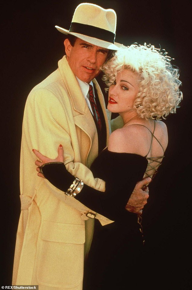 Role model 1: Jennifer mentioned Madonna, seen with Warren Beatty in Dick Tracy in 1990, as an influence