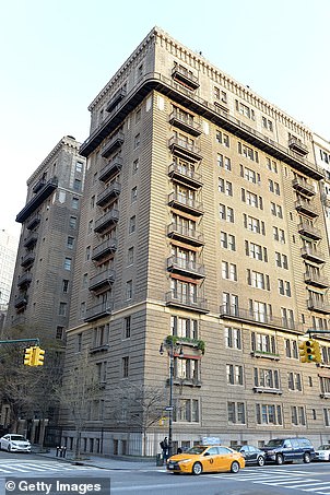 Property: In 2018, the star lost a lengthy court battle with her high-end Manhattan co-op board after a judge declared she must be physically present whenever family or staff stay, or lose her $7.3million (£5.6M) apartment in NYC (Harperley Hall pictured)