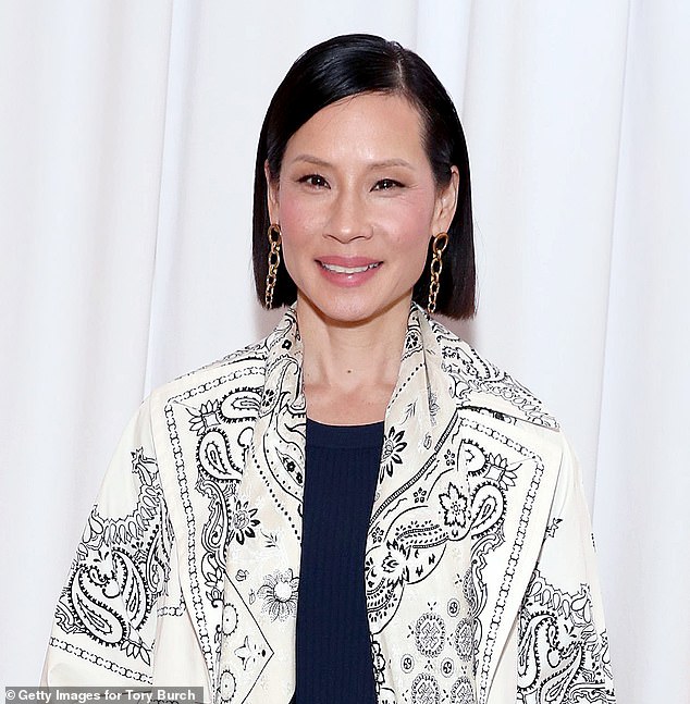 Lucy Lui, pictured at the Tory Burch Fall Winter 2020 Fashion Show in February, has monolid eyes