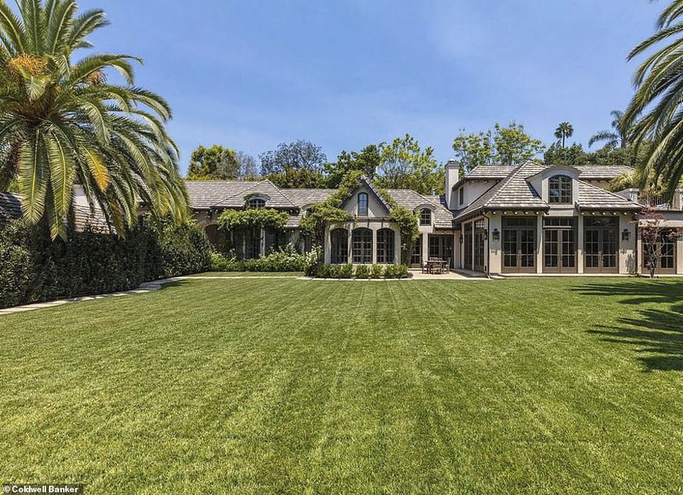 Iconic: The now 61-year-old pop star originally bought the home from actress Sela Ward for $12million in 2003