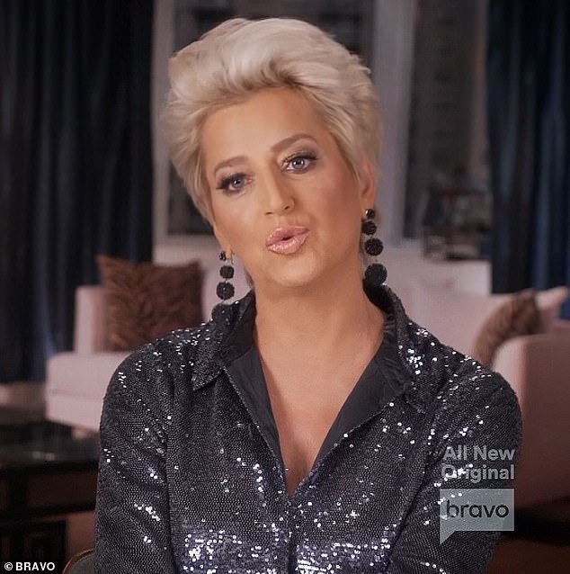 Enjoying it: 'Dare I say I'm enjoying watching Ramona squirm quite a bit?' Dorinda snickered privately