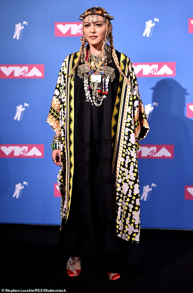 Like a Legend: Madonna is one of the most influential and groundbreaking musical artists of all-time (pictured above at the VMA awards in 2018)