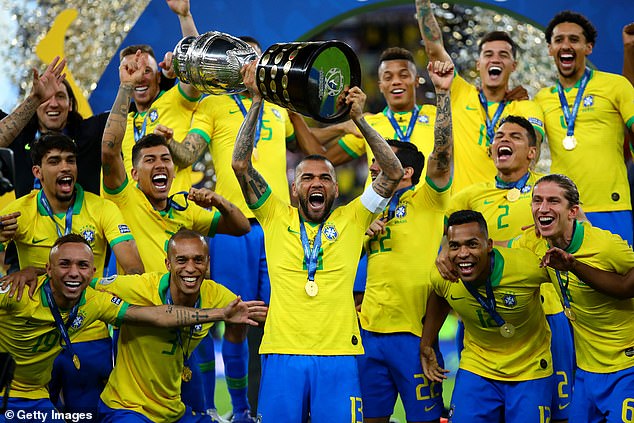 In the absence of Neymar Brazil appeared somewhat more free, and won the Copa America