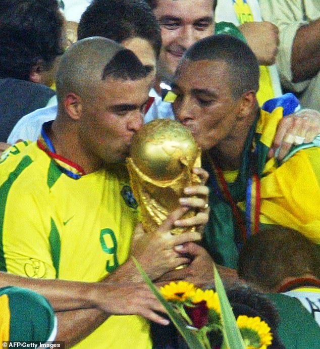 Brazil striker Ronaldo's haircut was a major talking point around the 2002 World Cup final