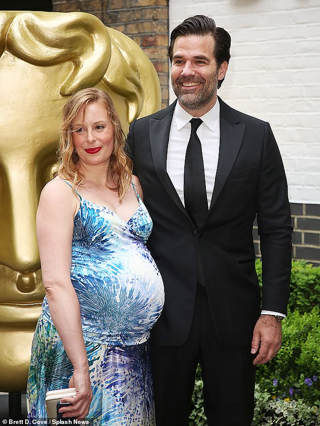 Happy news: In December 2018 Rob revealed his wife Leah had given birth to their 'magical' fourth son that August, seven months after Henry passed away