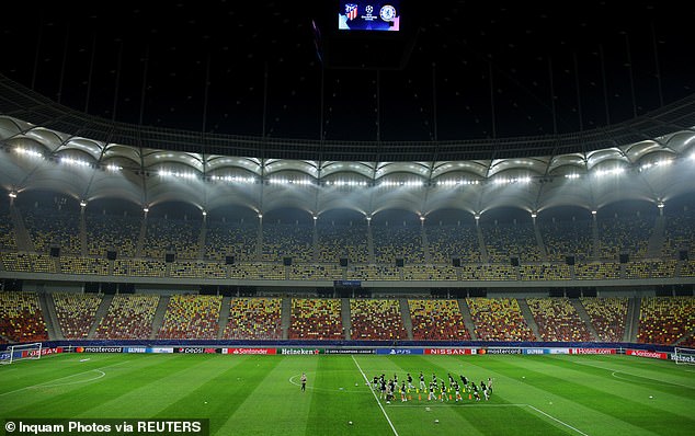 The Arena Nationala in Bucharest, Romania, was built in 2011 and has a capacity of 55,600