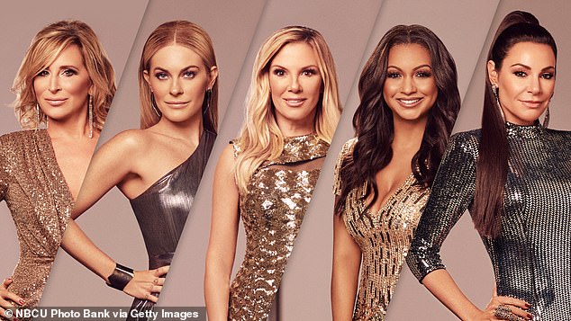 In chaos: The new show comes after RHONY's ratings radically dropped during Season 13, which starred (L-R) Sonja Morgan, Leah McSweeney, Ramona Singer, Eboni K. Williams and Luann de Lesseps