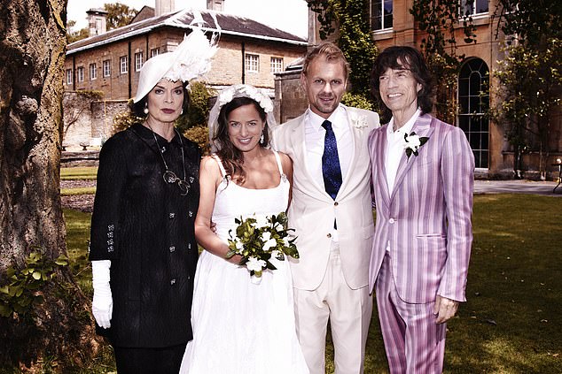 All over: Jade married Mr Fillary in a lavish ceremony in July 2012 at the stunning £300- a-night Aynhoe Park stately home hotel near Banbury, after he proposed during a holiday in Goa