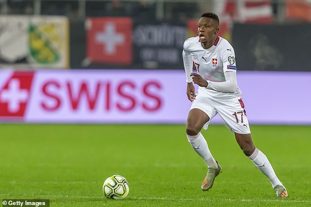 The 24-year-old defensive midfielder played twice for Switzerland at Euro 2020 this summer