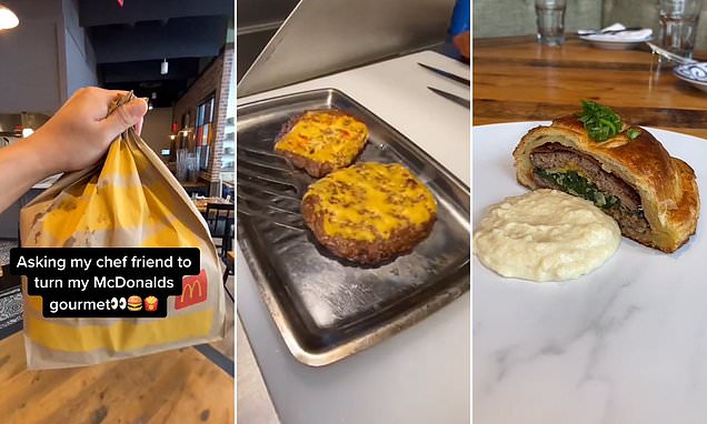 Food blogger becomes viral sensation after getting chefs to transform fast food into