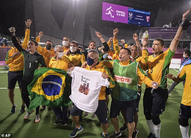 Brazil have won all of the gold medals in Paralympics football since it was introduced in 2005